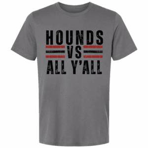 Grey Hounds VS All Y'all - Strawn School Spirit Greyhound tee