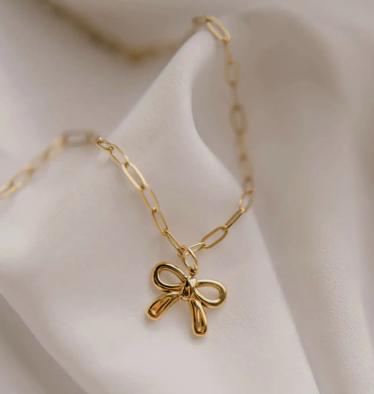 Bow Necklace - He Holds All Together