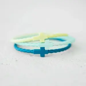 Surf and Salt silicone cross bracelets by In God We Must