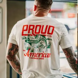 Proud American Fisherman T-Shirt