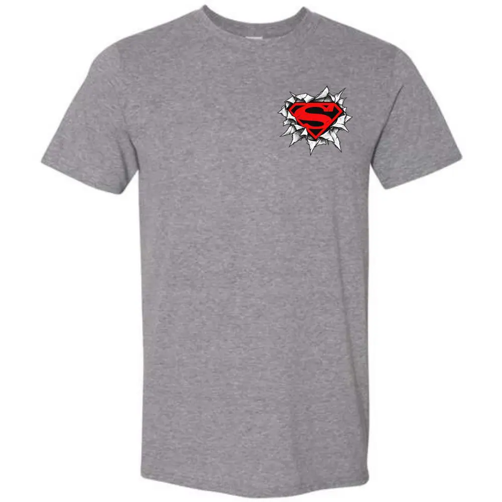 Strawn Football Coming At You T-Shirt front with red and black Strawn emblem