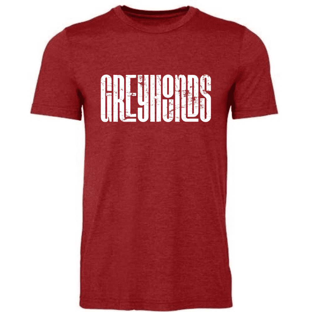 Strawn Greyhounds Distressed lettering shirt