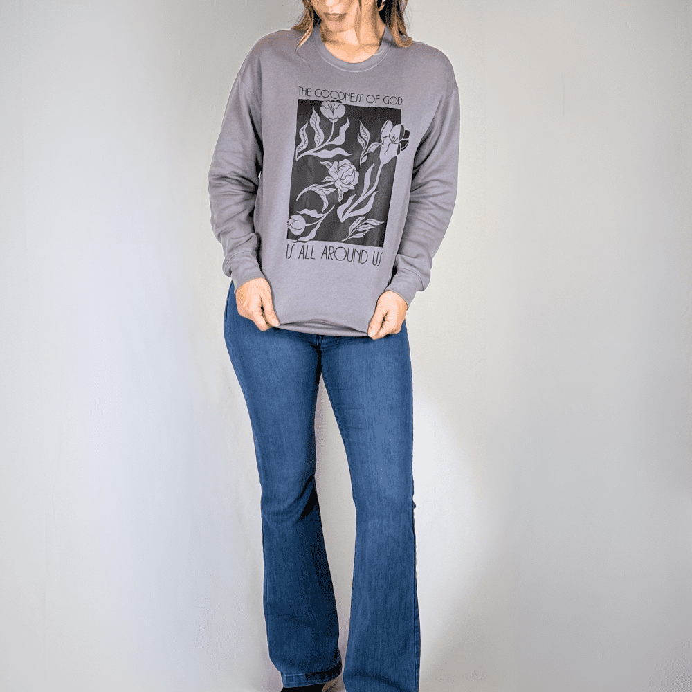 Goodness of God Sweatshirt - Image 2