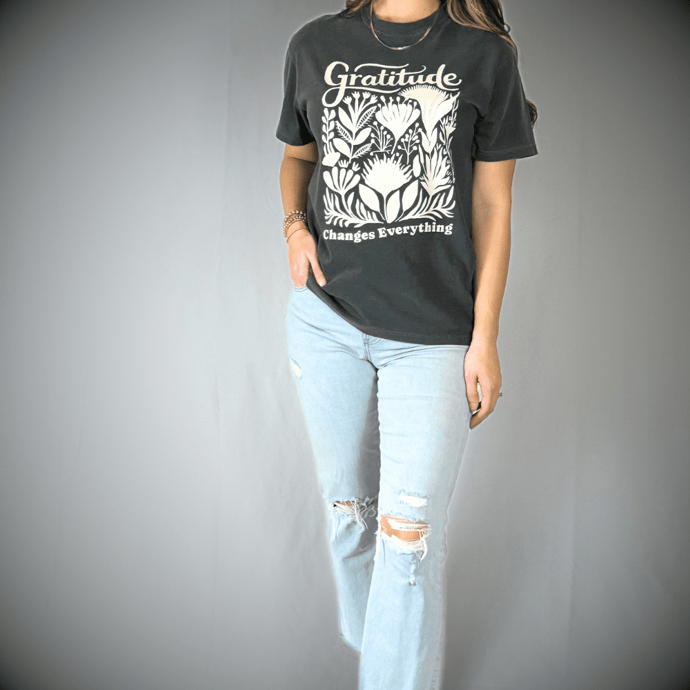 Gratitude Changes Everything T-Shirt - Image 2