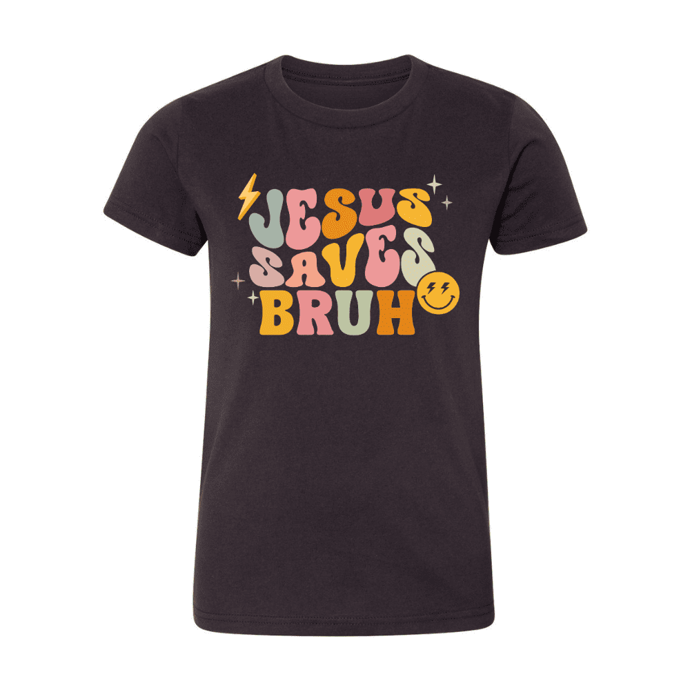 Jesus Saves Bruh Kids Shirt