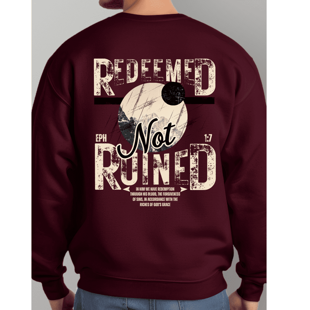Redeemed Not Ruined Sweatshirt - Image 4