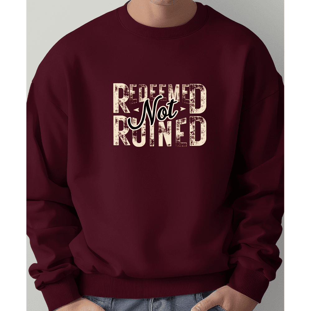 Redeemed Not Ruined Sweatshirt - Image 3