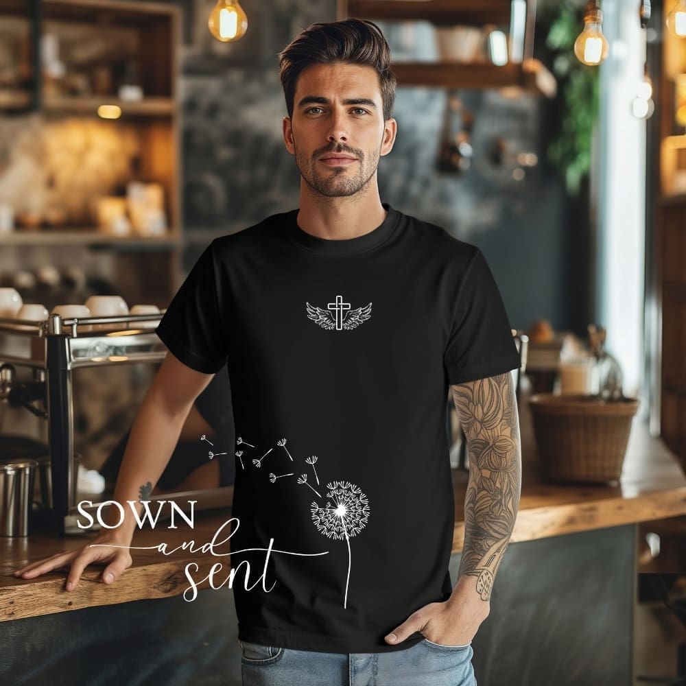 Under His Wings T-shirt - Image 2