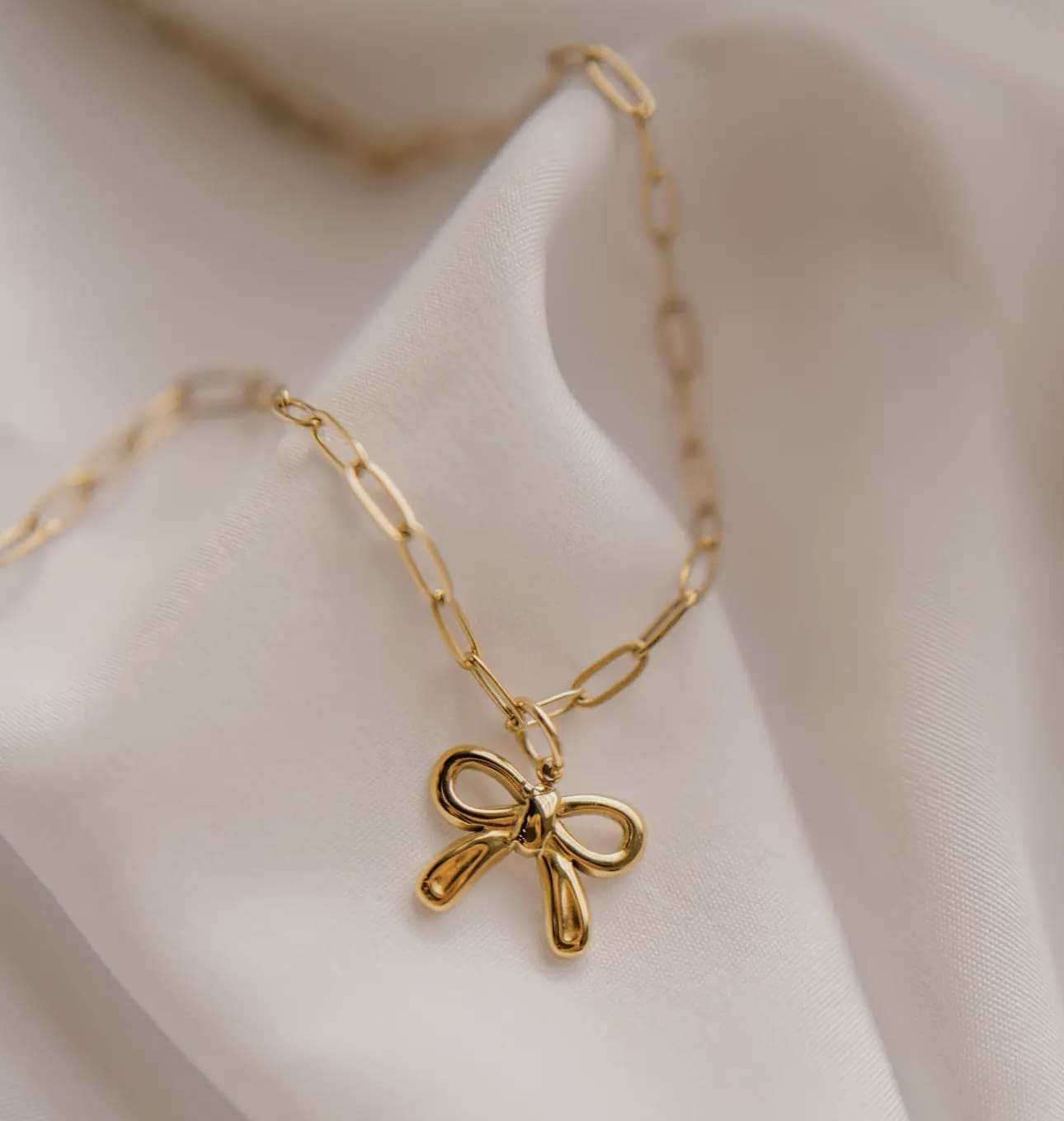 Bow Necklace - He Holds All Together